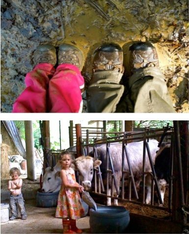 WWOOFing with kids