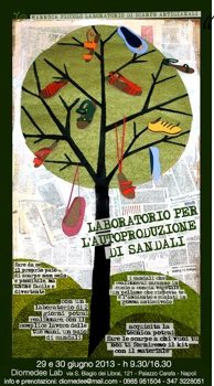 Laboratorio “ Autocostruzione di sandali” dal 25 al 27 aprile 2014-02-24