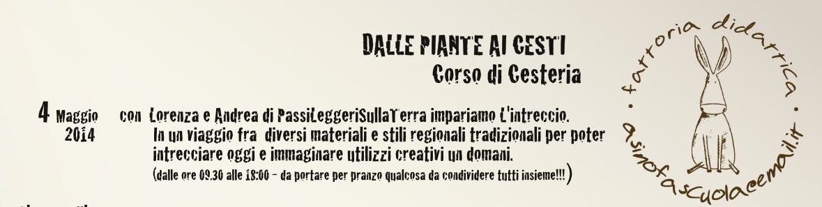 Dalle piante ai cesti