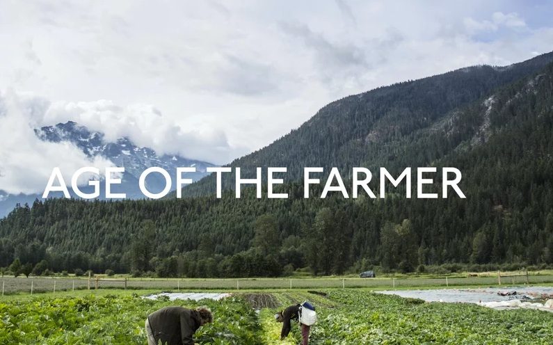 ‘Age of the farmer’…. the average age of a farmer is 55 and there aren’t enough young people to replace them, how did we get here?