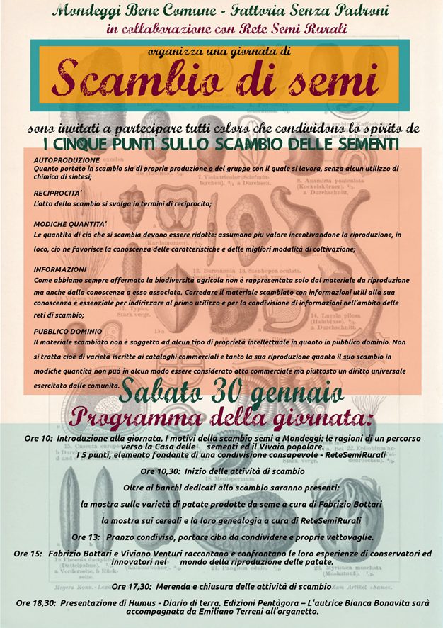 Mondeggi Bene Comune – giornata dedicata allo scambio semi