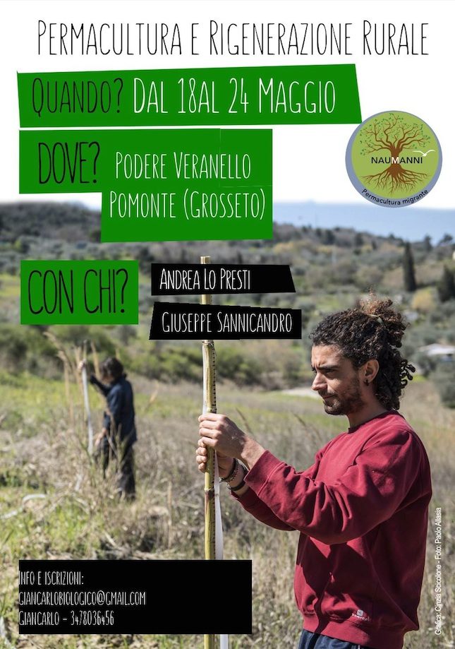 CORSO AVANZATO DI PROGETTAZIONE IN Permacultura e Rigenerazione Rurale
