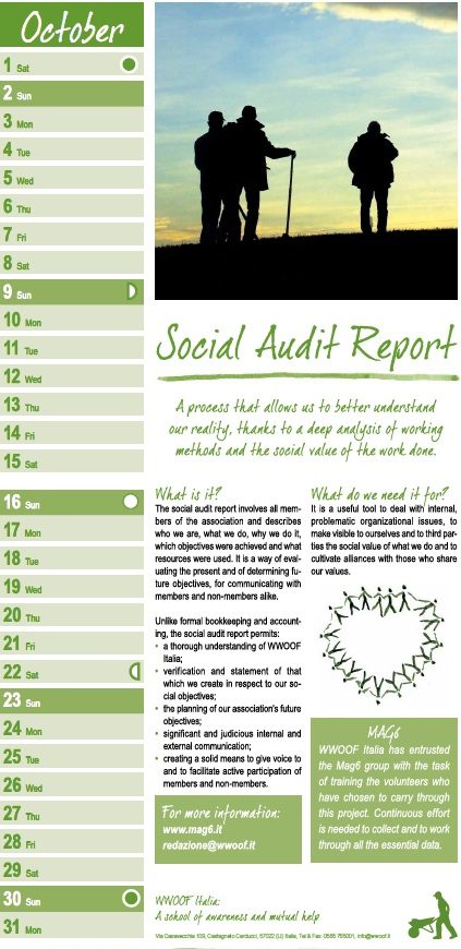October 2016 Social Audit Report