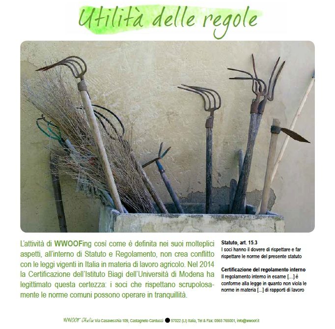 Febbraio 2017, Utilità delle regole