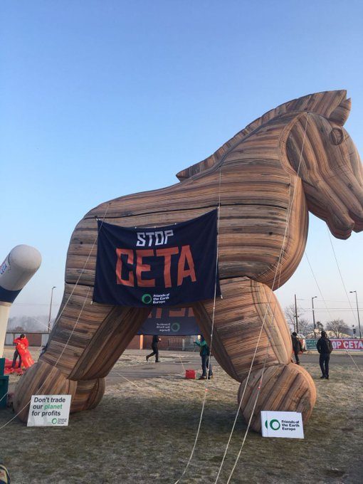 Continua la campagna contro il Ceta