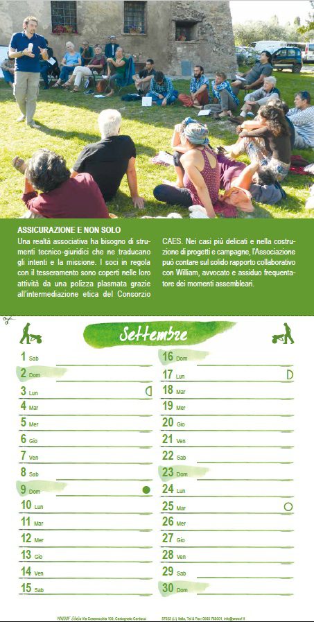 Settembre, Assicurazione e non solo