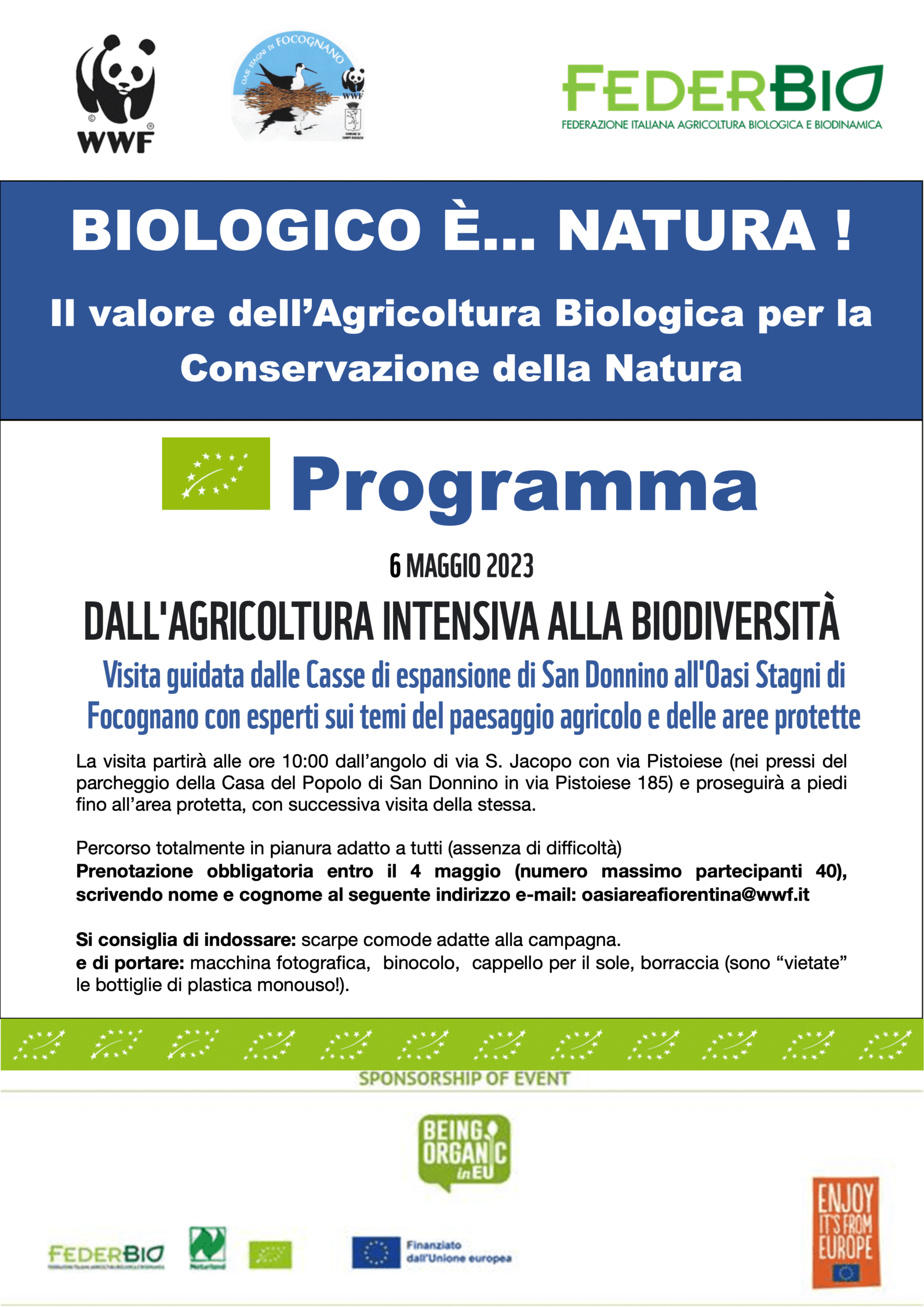 Bologico è Natura – dall’agricoltura intensiva alla Biodiversità