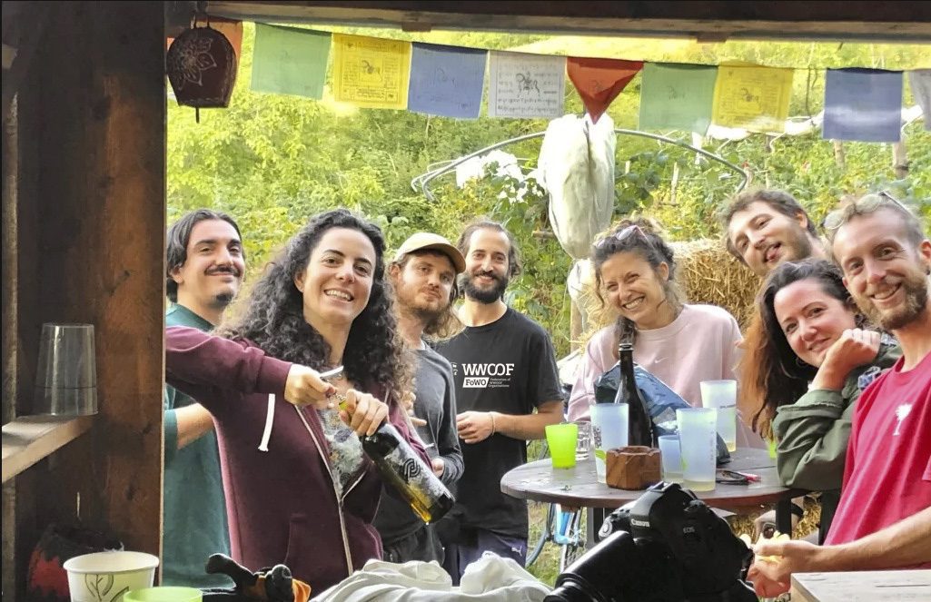AperiWWOOF at the BioMercato in San Lazzaro (BO).