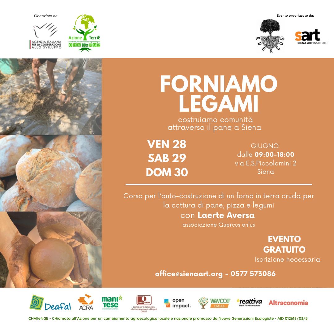 FORNIAMO LEGAMI – Costruire Comunità intorno al Pane