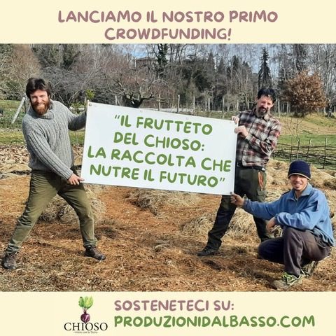 Il Chioso: crowfunding per il primo frutteto pascolo del Biellese