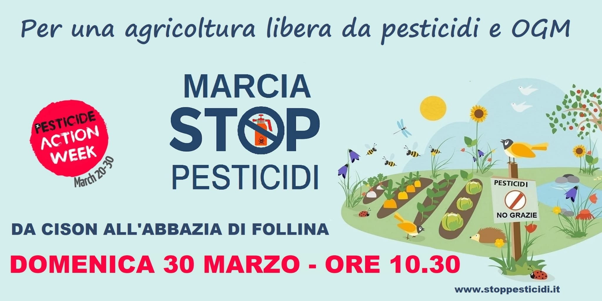 Marcia stop Pesticidi