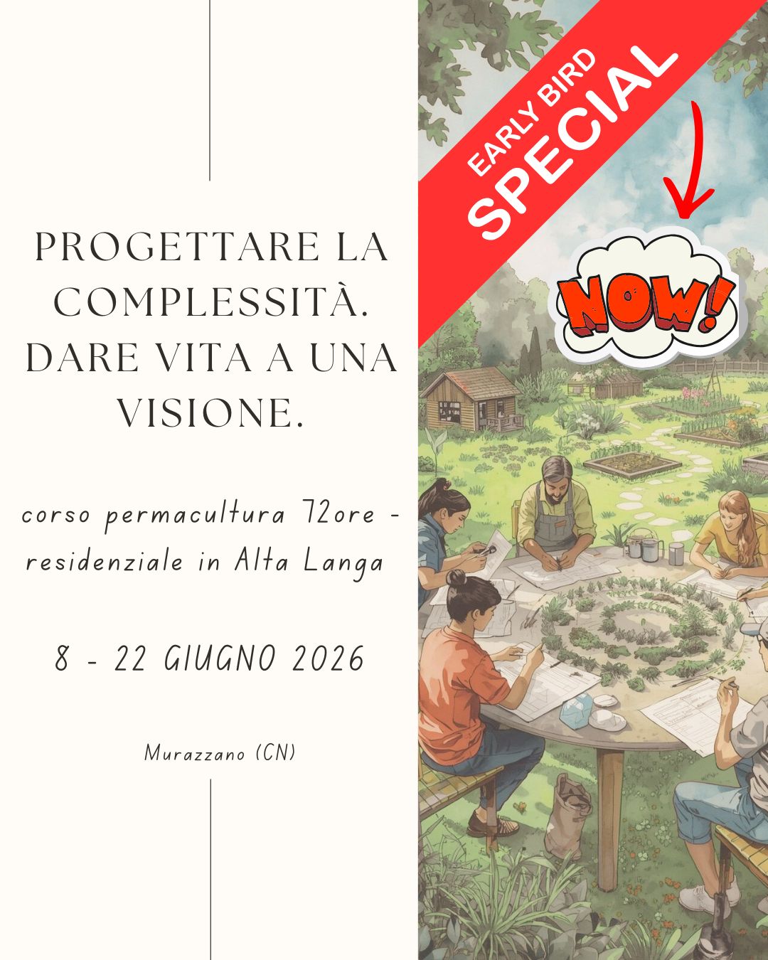 Designing Complexity: 72h Permaculture Course in Alta Langa