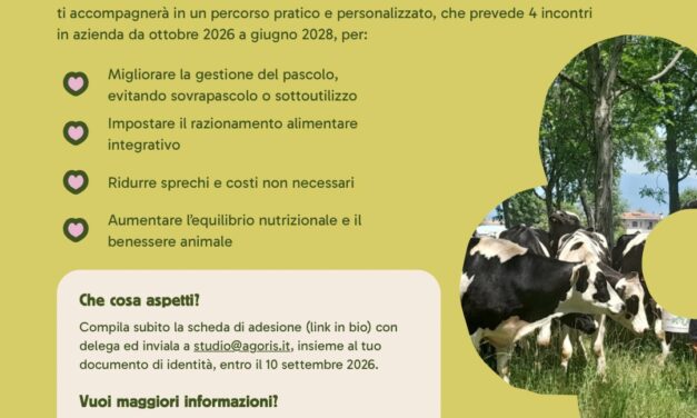 Consulenza gratuita per l’allevamento al pascolo in Veneto